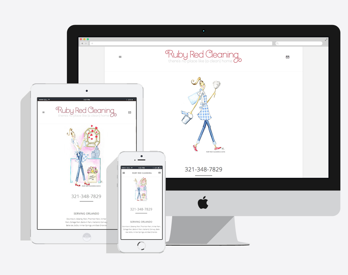 Ruby Red Cleaning | David Yarde | Brand Designer Aiming Always Upward